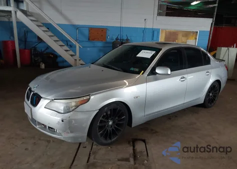 2007 BMW 550I I from USA, damaged, VIN WBANB535X7CP06919